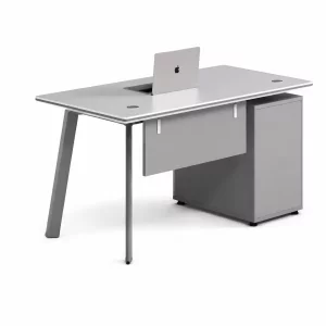 Birou Serenity cu dulap lateral - dimensiuni 1400*700*750 mm