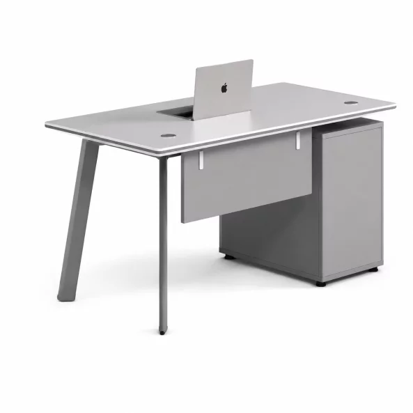 Birou Serenity cu dulap lateral - dimensiuni 1400*700*750 mm