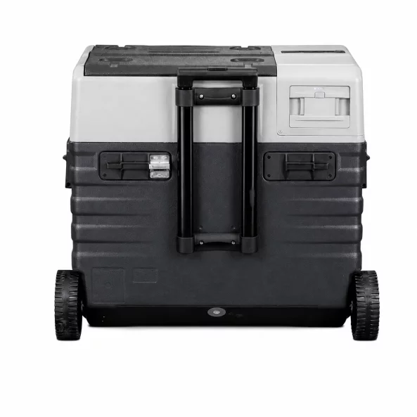 Frigider auto portabil 62L, single zone, cu roti si maner retractabil