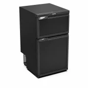 Frigider portabil auto 79.8L, 12V/24V DC, cu congelator - 546 × 500 × 830 mm, black