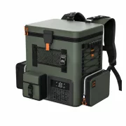 Frigider portabil  tip rucsac 16 L - 37 x 29 x 41 cm, dark green