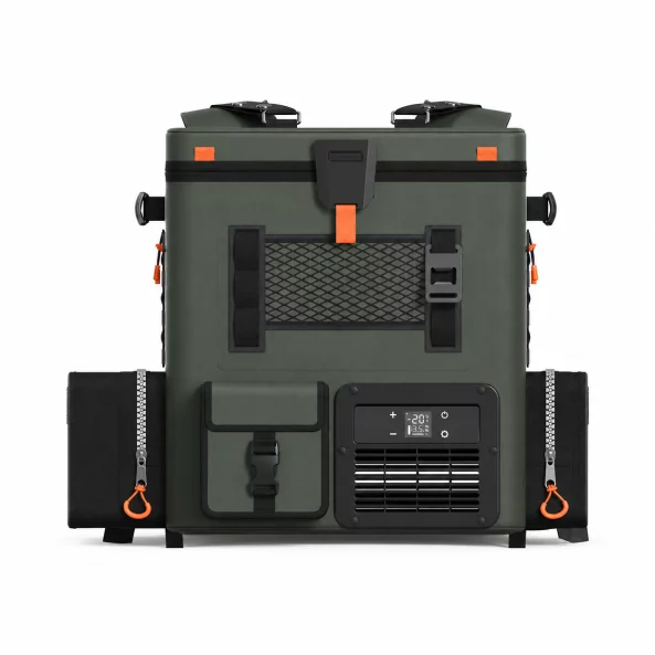 Frigider portabil  tip rucsac 16 L - 37 x 29 x 41 cm, dark green