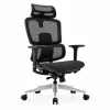 Scaun ergonomic Ergo Breeze, cu tetiera 4D și mecanism sincron - W720×D665×H1200-1260mm, black