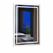 Espejo LED para tocador CRYSTAL - blanco