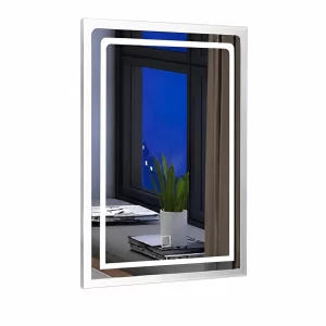 Espejo LED para tocador CRYSTAL - blanco
