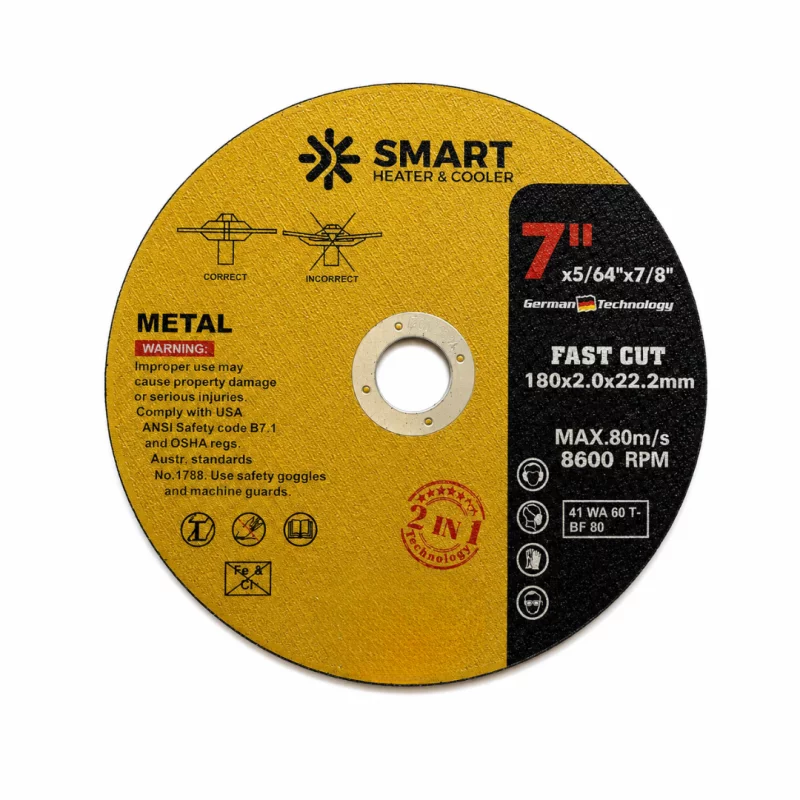 Disc Taiere Inox si Metal T41,180mm x 2.0mm x 22.23mm &ndash; disc plat