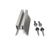 Мини скоба за сандвич панели R23+EPDM+4 самонарезни винта