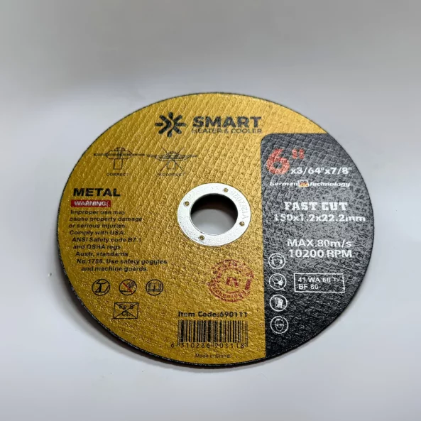 Disc Taiere Inox si Metal T41, 150mm x 1.2mm x 22.23mm – disc plat