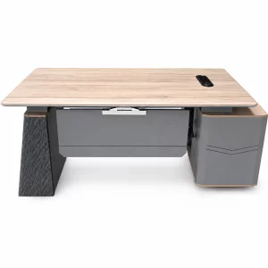 Birou managerial Portofino cu dulap lateral, 1800x1600mm