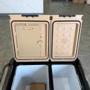 Автохладилник с компресор Smart Cooler, с Bluetooth, колела и двойна зона на охлаждане, капацитет 55L, включена еко такса.