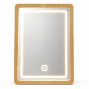 LED огледало за тоалетна масичка CRYSTAL - Oak (дъб)