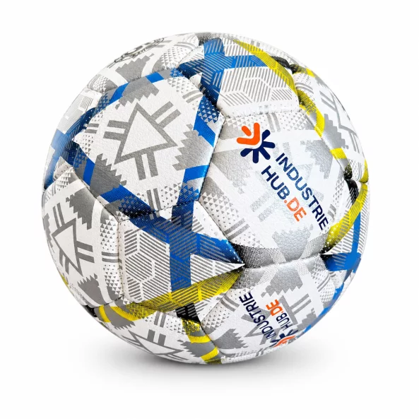 Balón de fútbol PVC 3.5mm - talla 5, cosido a máquina