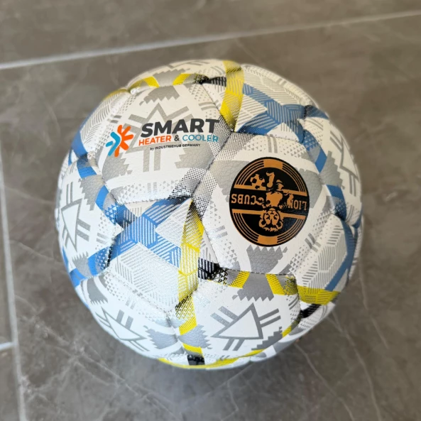 Balón de fútbol PVC 3.5mm - talla 3, cosido a mano, cámara de goma