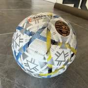 Balón de fútbol PVC 3.5mm - talla 3, cosido a mano, cámara de goma