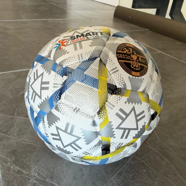 Balón de fútbol PVC 3.5mm - talla 3, cosido a mano, cámara de goma