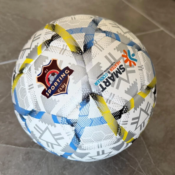 Balón de fútbol PVC 3.5mm - talla 4, cosido a máquina
