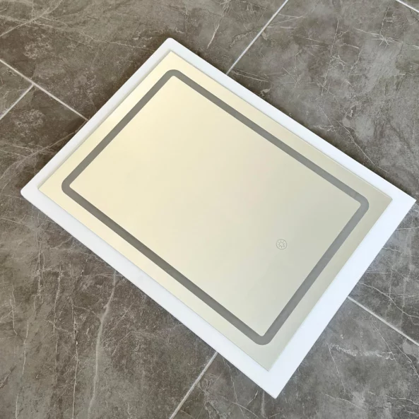 Espejo LED para tocador CRYSTAL - blanco