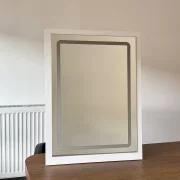 Espejo LED para tocador CRYSTAL - blanco