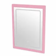 Espejo LED para tocador CRYSTAL - rosa