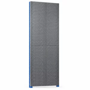 Panel perforado suspendido para herramientas L600xH2000mm, negro
