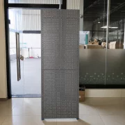 Panel perforado suspendido para herramientas L600xH2000mm, negro