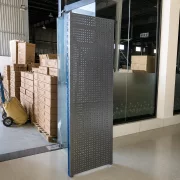 Panel perforado suspendido para herramientas L600xH2000mm, negro