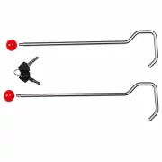 Suport fixare scara cu cheie de siguranta – Nylon și Inox