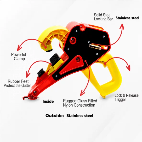 Stabilizator pentru scara din otel solid si nylon din fibra de sticla-blocare in 3 secunde