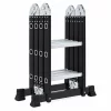 Scara multifunctionala 4x2 trepte – cadru din otel, trepte aluminiu