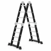 Scara multifunctionala 4x4 trepte - cadru din otel, trepte din aluminiu