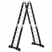 Scara multifunctionala 4x5 trepte - cadru din otel, trepte din aluminiu