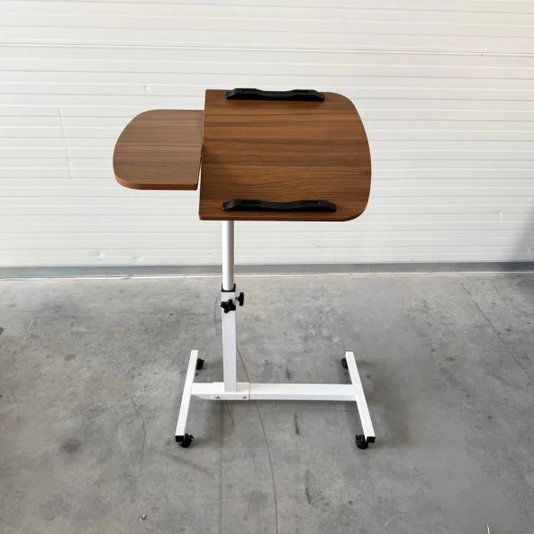 Masă reglabilă pentru laptop – 60×40×(27–40) cm–Walnut