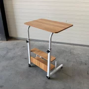 Masă reglabilă pentru laptop 60x40x(69-90) cm-Walnut