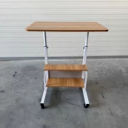 Masă reglabilă pentru laptop 60x40x(69-90) cm-Walnut