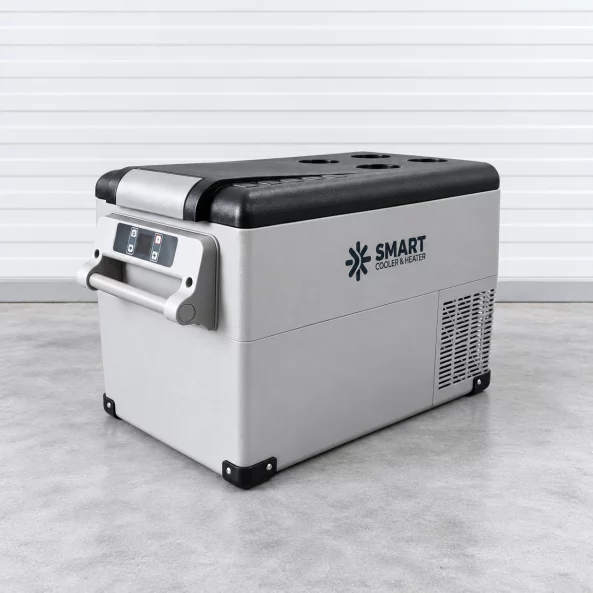 Frigider auto cu compresor smart cooler CF35 , 12/24 V, cu display LCD si bluetooth, taxa verde inclusa