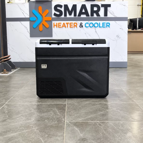 Nevera para coche con compresor y maquina de hielo Smart Cooler 36L, 12-24V, pantalla LCD