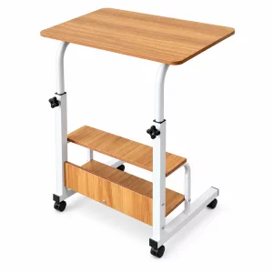 Masă reglabilă pentru laptop 80x40x(69-90) cm-Walnut