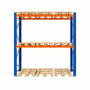 Raft pentru depozitare paleti 2880mm x Adancime 1100mm x Inaltime 3500mm, 3300kg/nivel/9 europaleti