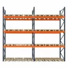 Raft pentru depozitare paleti 5670mm x Adancime 1100mm x Inaltime 4500mm, 3300kg/nivel/24europaleti