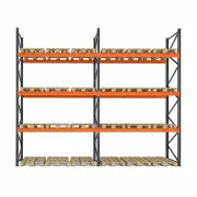 Raklaptároló állvány 5670 mm x mélység 1100 mm x magasság 5500 mm, 3300 kg/szint/24 euroraklap