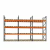 Estantería para almacenamiento de palets 8460 mm x Profundidad 1100 mm x Alto 5500 mm, 3300 kg/nivel/36 europalets