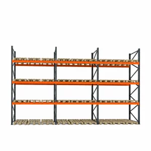 Raft pentru depozitare paleti 8460mm x Adancime 1100mm x Inaltime 5500mm, 3300kg/nivel/36 europaleti