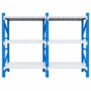 Extensión – Estantería profesional de almacenamiento H2500xF600xL2000, 600 kg