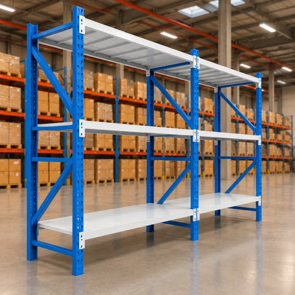 Extensión – Estantería profesional de almacenamiento H2500xF600xL2000, 600 kg