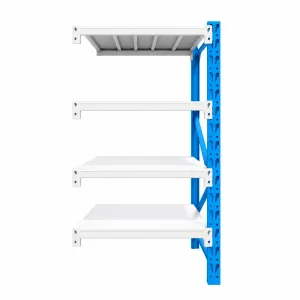Extensión de estantería profesional de almacenamiento – L1000 × 600 × H2000 – capacidad de carga 800 kg