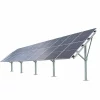 Acélszerkezet napelemek rögzítéséhez, állítható dőlésszög – 4 kW