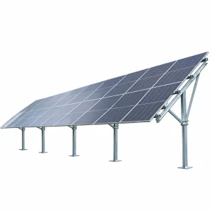 Estructura de acero para montaje de paneles fotovoltaicos, ángulo ajustable-8 Kw