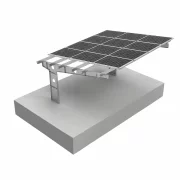 Carport fotovoltaic 2 locuri ,otel zincat, 6kW