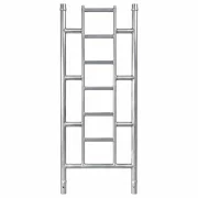 Bastidor andamio de aluminio con escalera 2*0,75 m