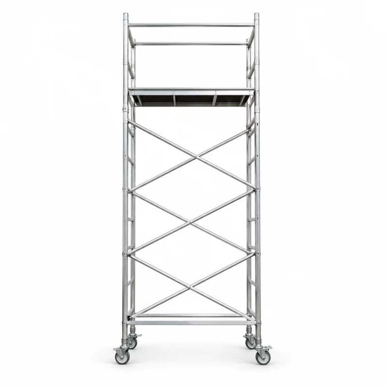 Schela mobila simplă din aluminiu 5*0.75 m